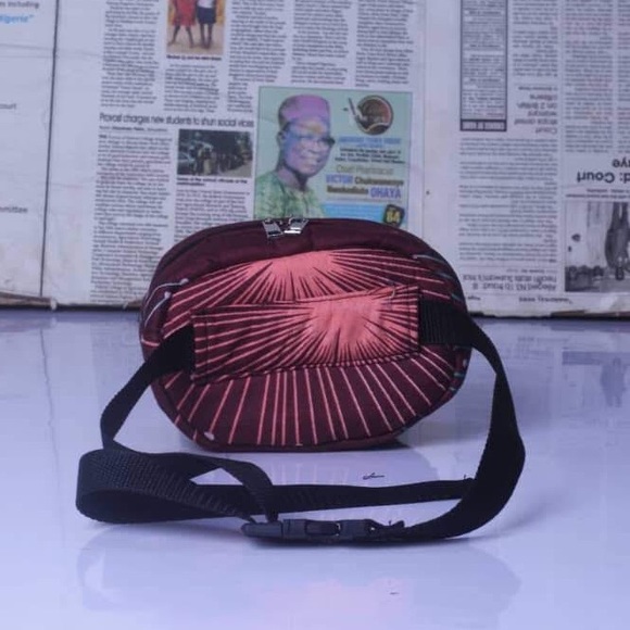 African Ankara waistbag - Picture 3 of 3